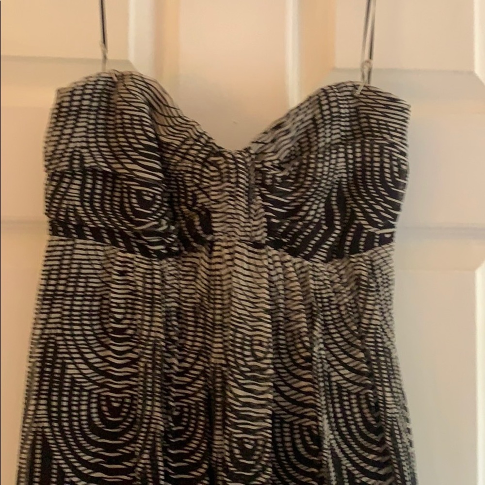 Strapless cocktail dress